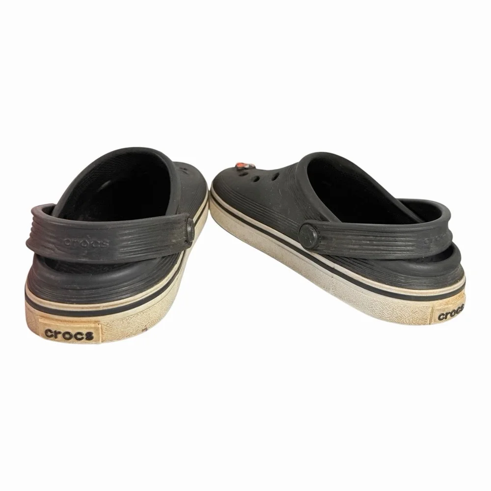 Crocs‎ Bayaband Clog Black with Jibbits Size 12Y